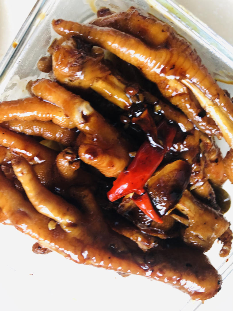 秘制红烧鸡爪