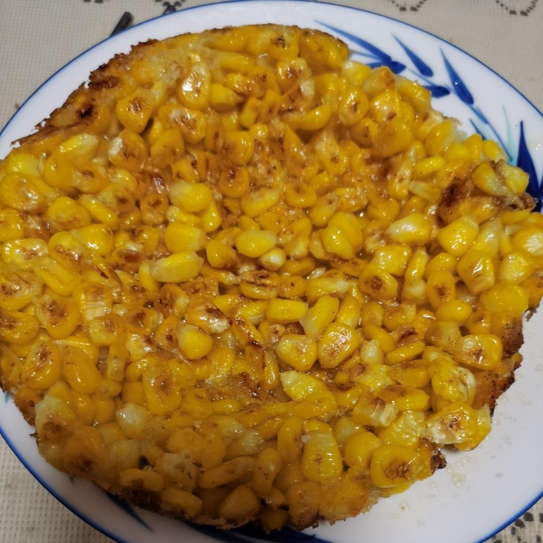 冰花玉米烙（不需要技巧百分之百成功）