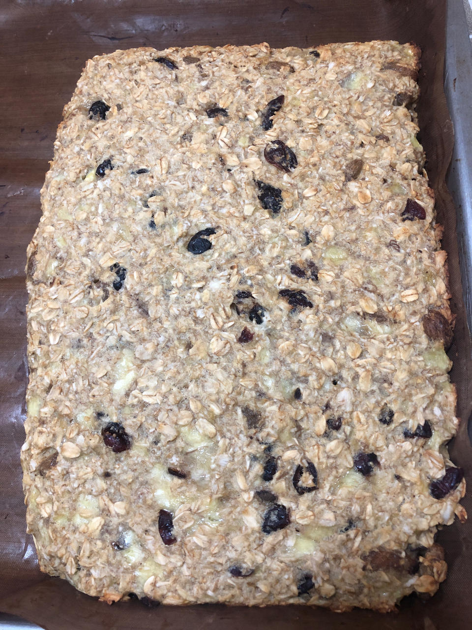 无油无糖燕麦能量棒