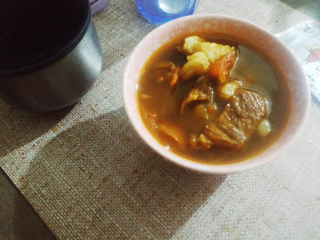 番茄土豆炖牛腩