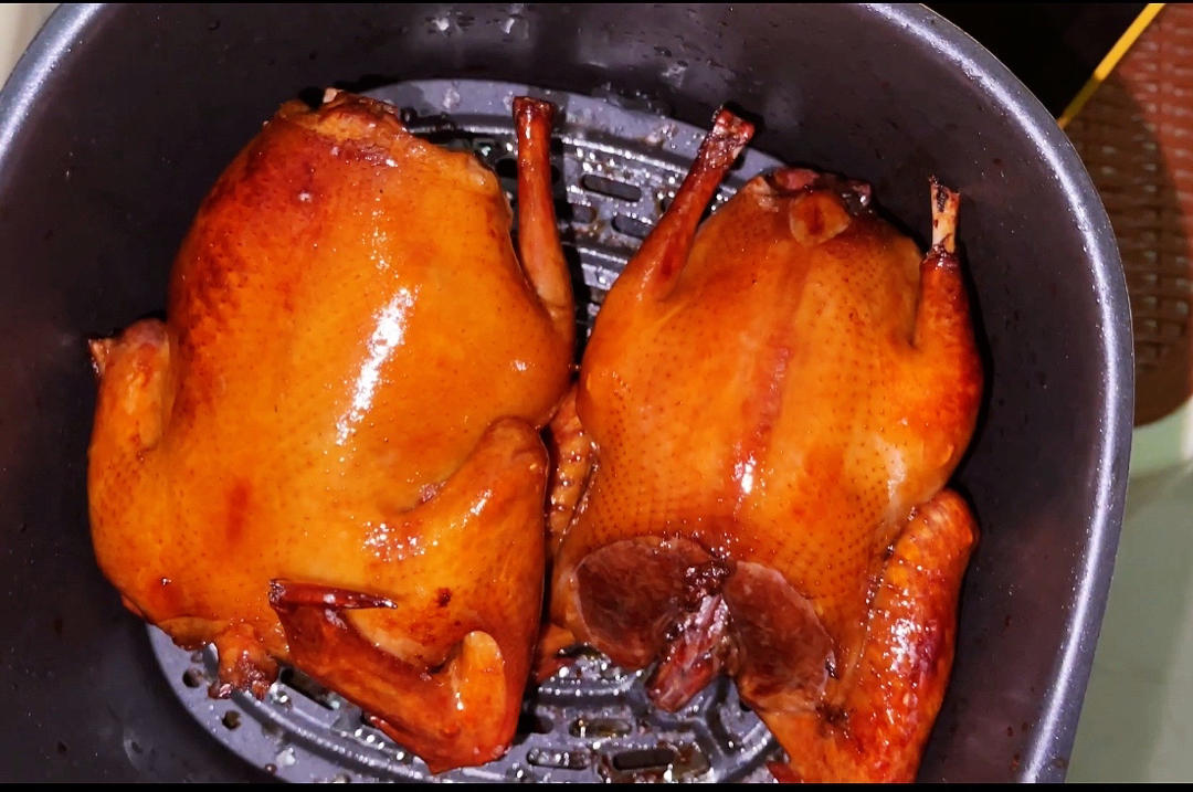 脆皮乳鸽（空气炸锅）