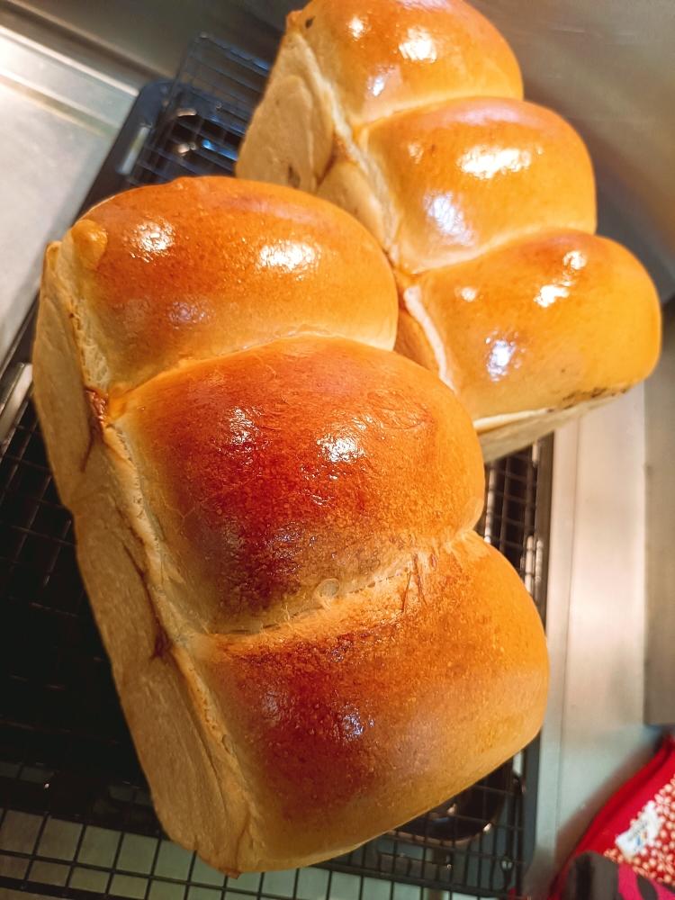 面包机版淡奶油吐司~附烤箱版吐司整形法🍞（万用吐司基础面团～咖啡吐司）