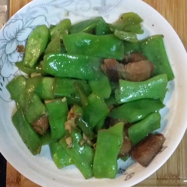 扁豆炒肉