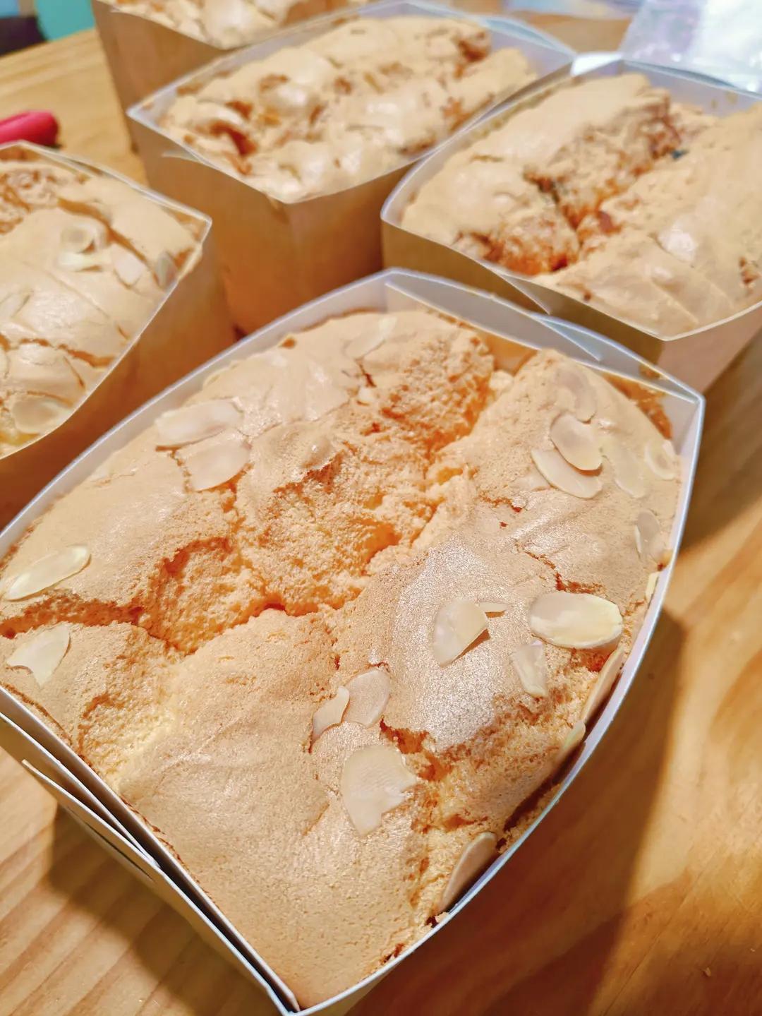 两种口味金枕蛋糕 | 不塌陷 无泡打粉