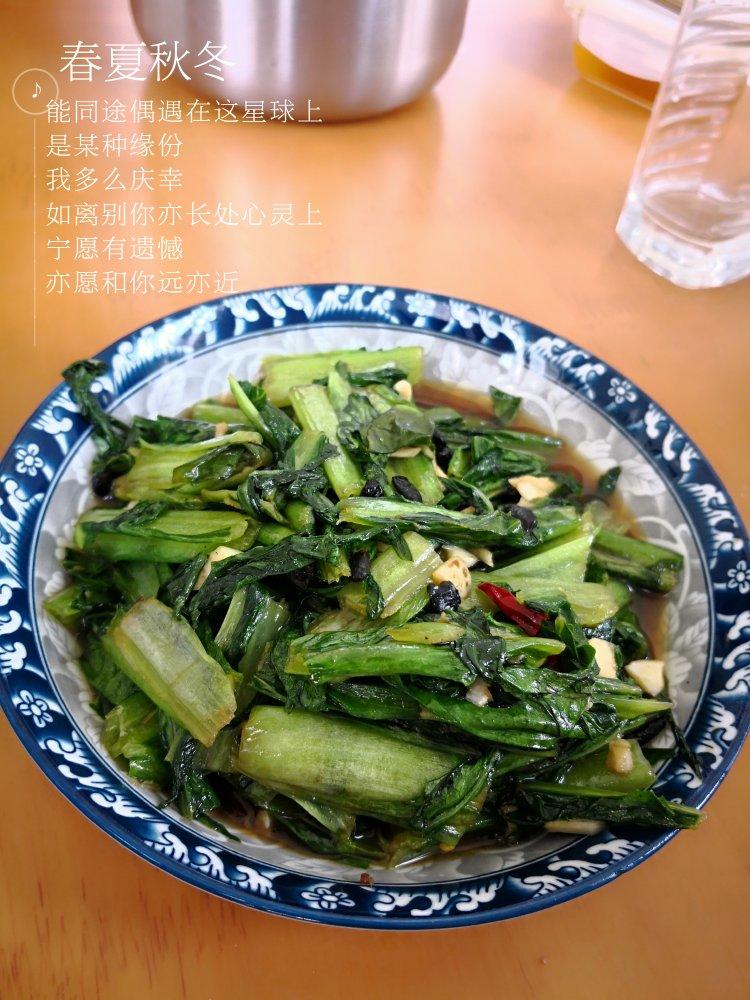 豆豉鲮鱼油麦菜