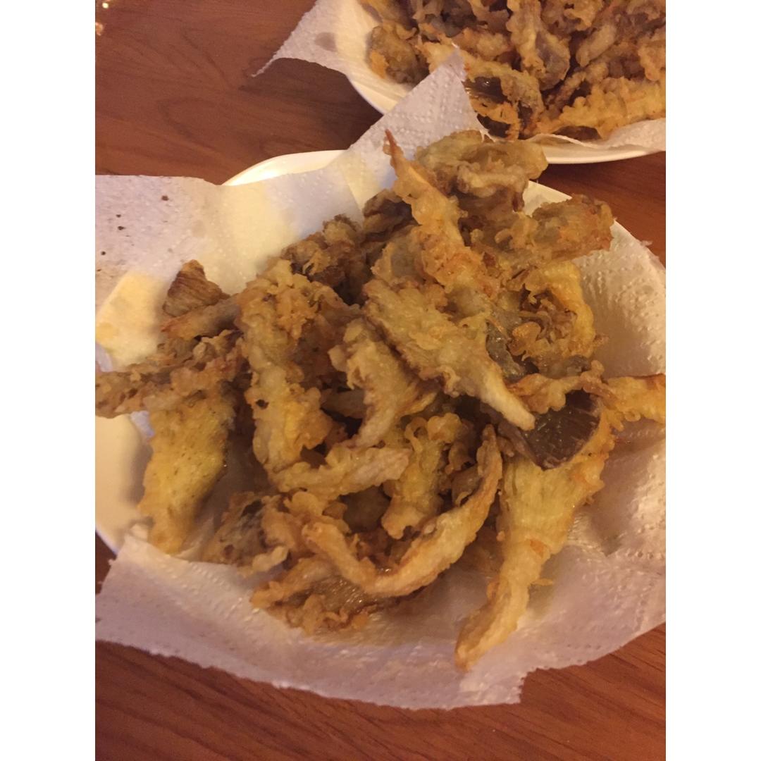 炸蘑菇