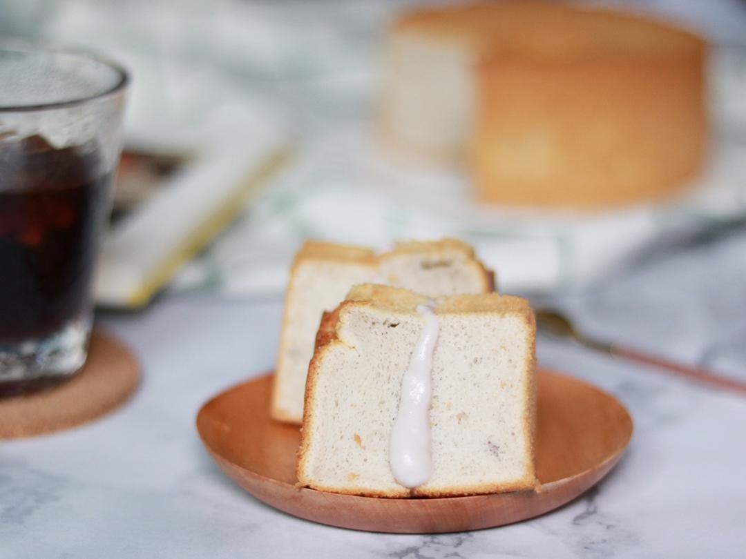 椰子芋头戚风蛋糕
