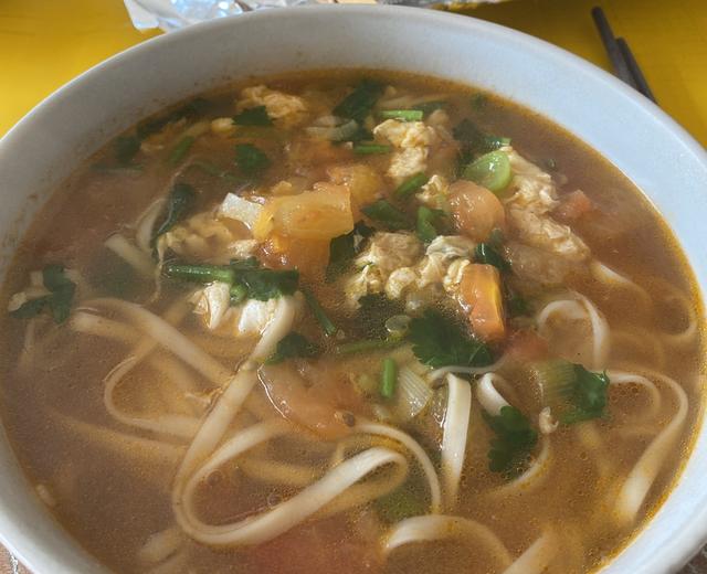 西红柿鸡蛋面汤(零厨艺)的做法