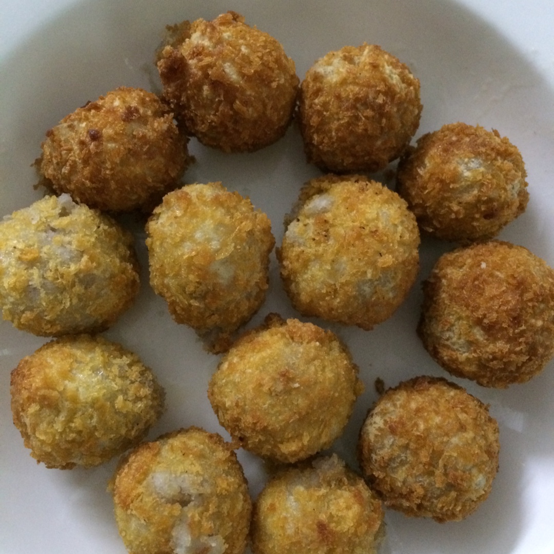 j_yane做的炸芋圆