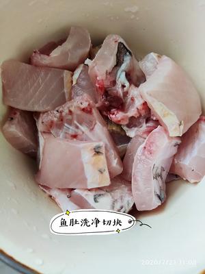 快手菜——双味蒸鱼肚的做法 步骤1