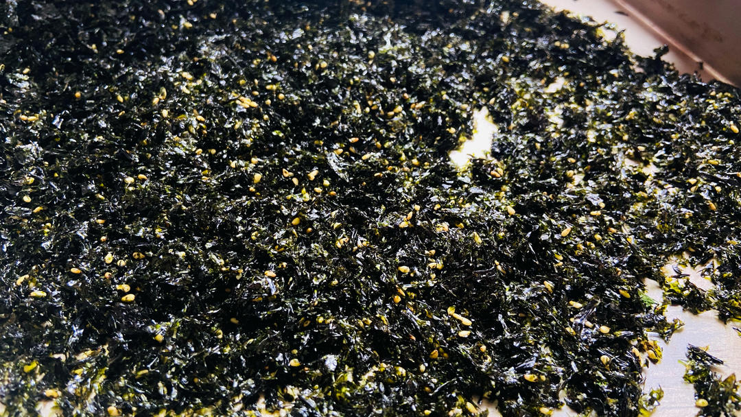 芝麻紫菜碎，实现海苔拌饭自由