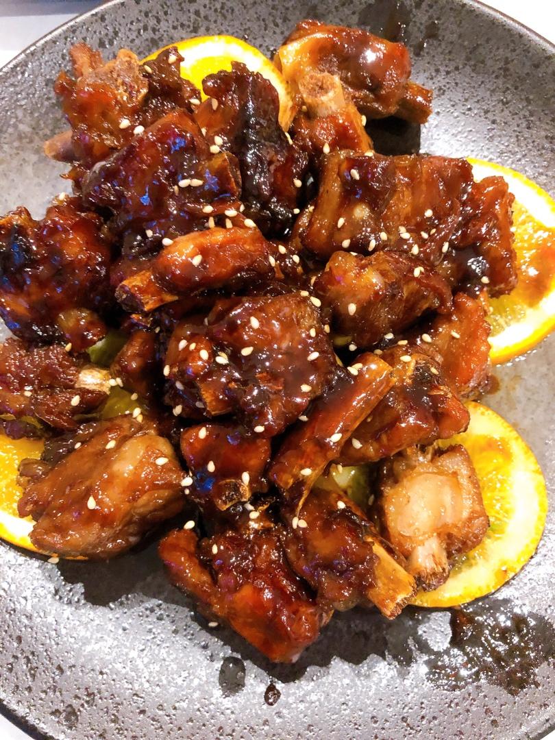 橙汁排骨