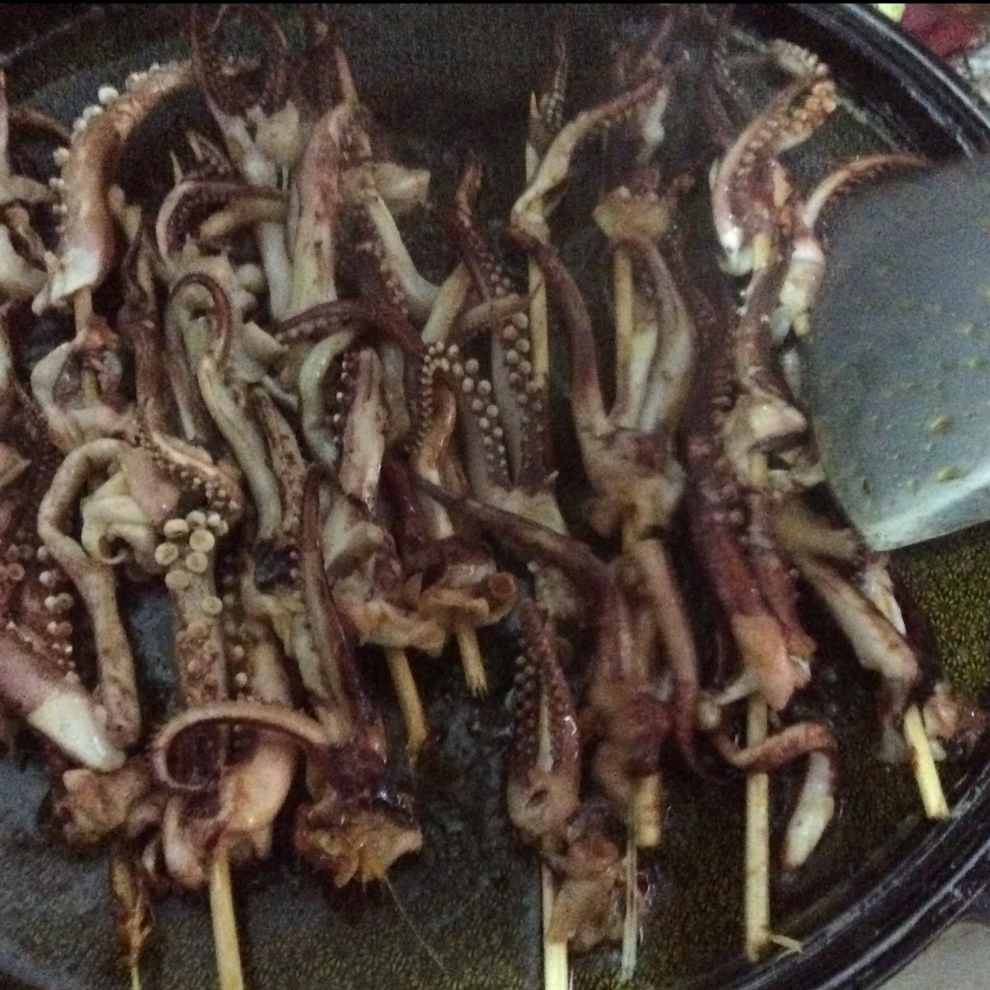酱汁烤鱿鱼