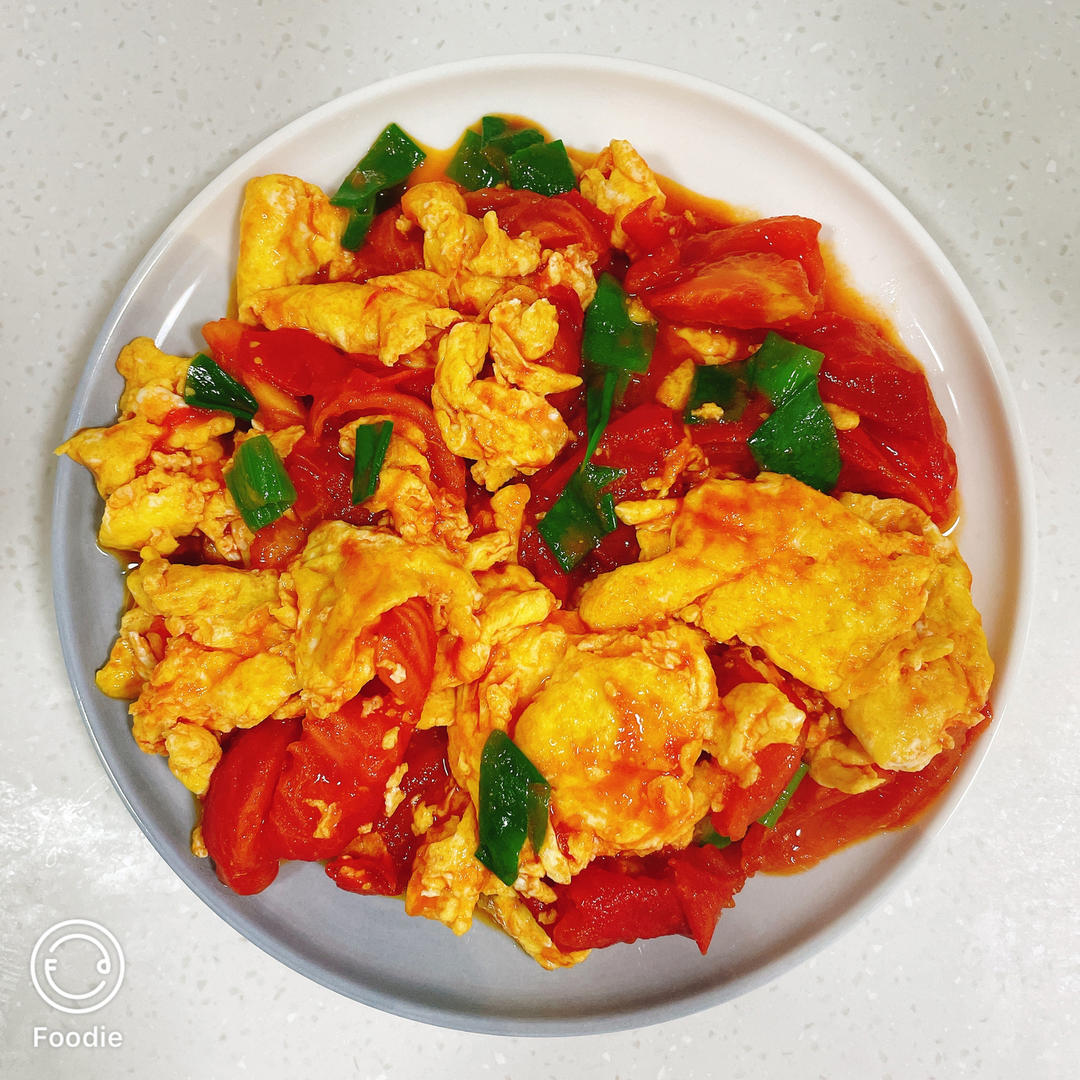 简单美味❗️好吃到舔盘的番茄炒蛋拌饭