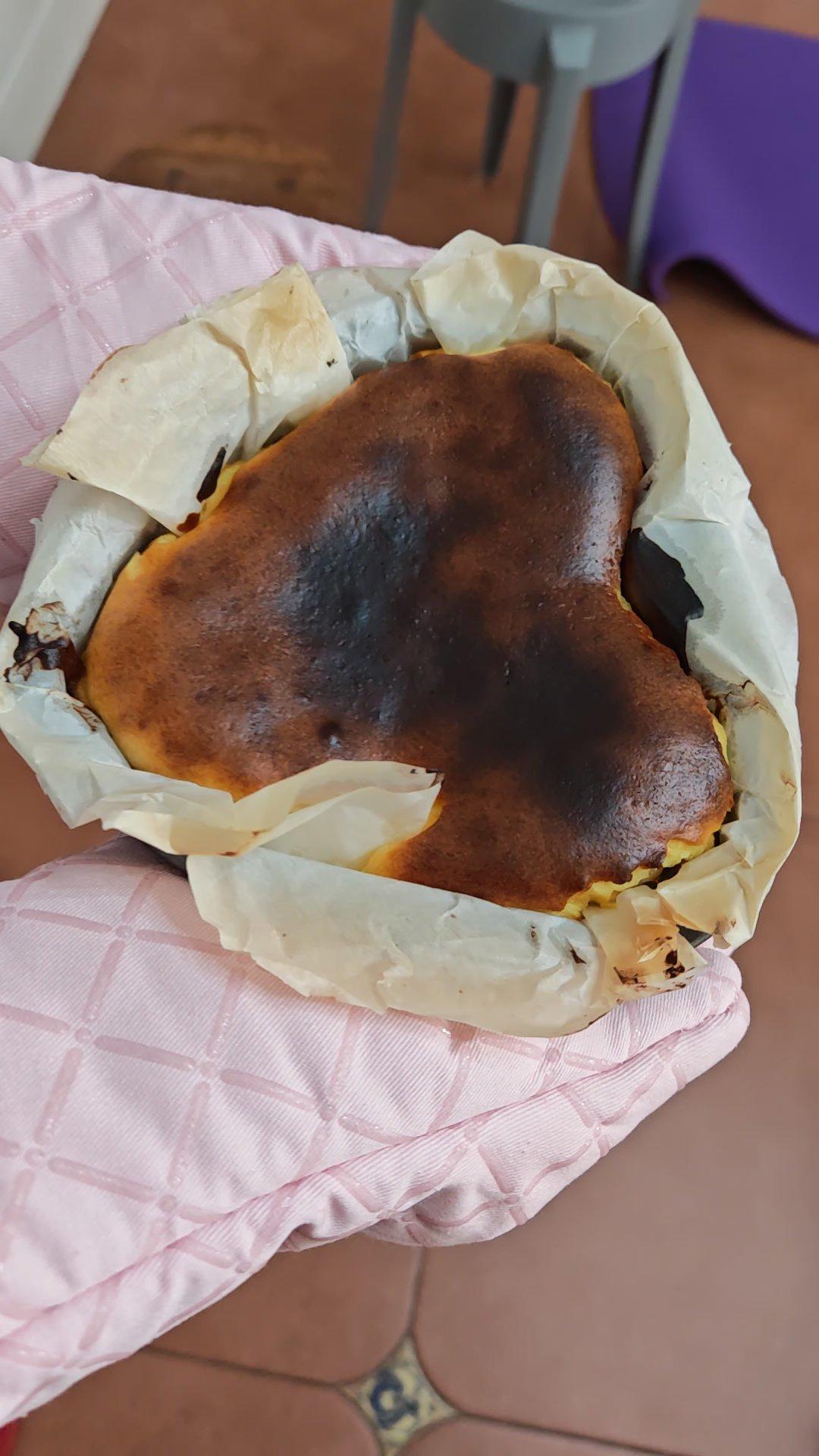 巴斯克芝士蛋糕『最简单的蛋糕』零失败🔥芝士控