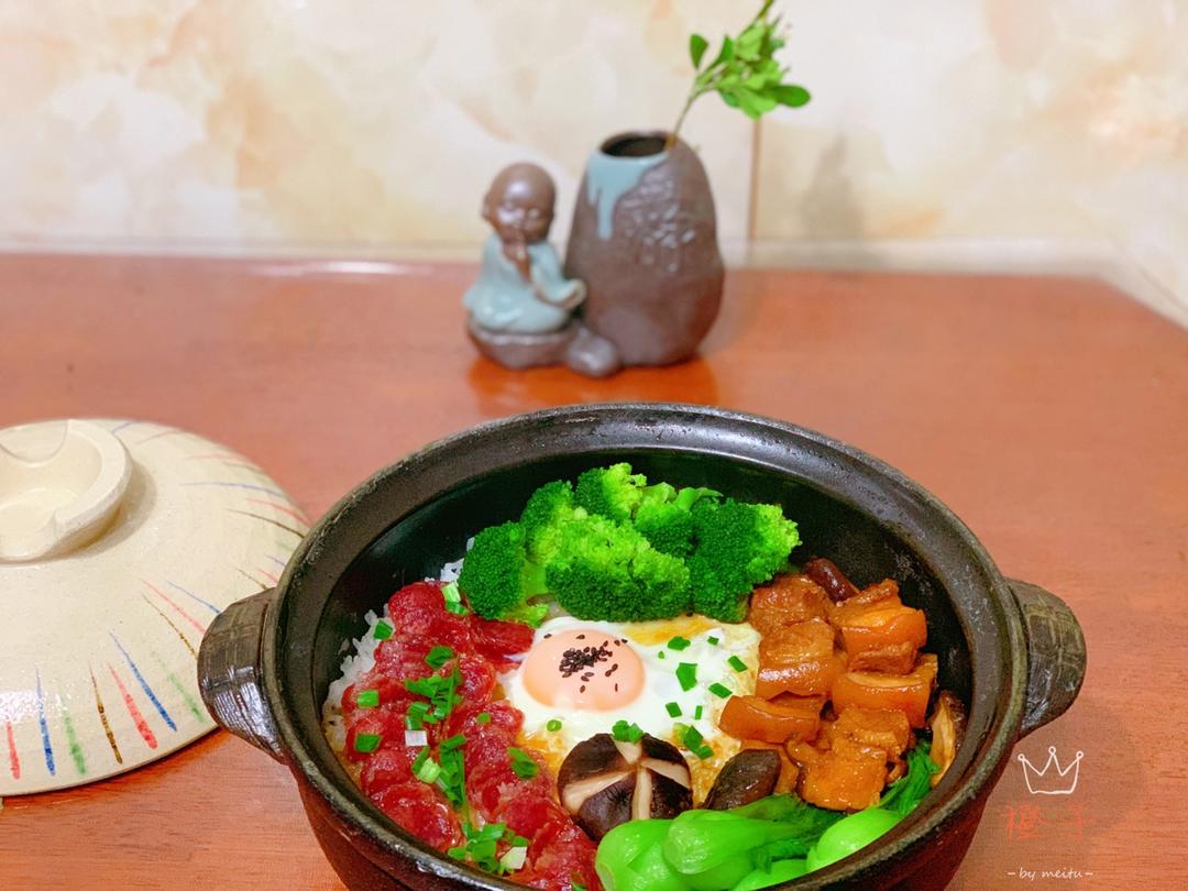 香肠煲仔饭