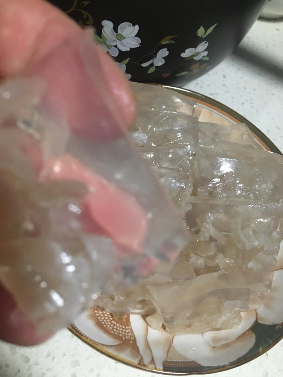 水晶猪皮冻