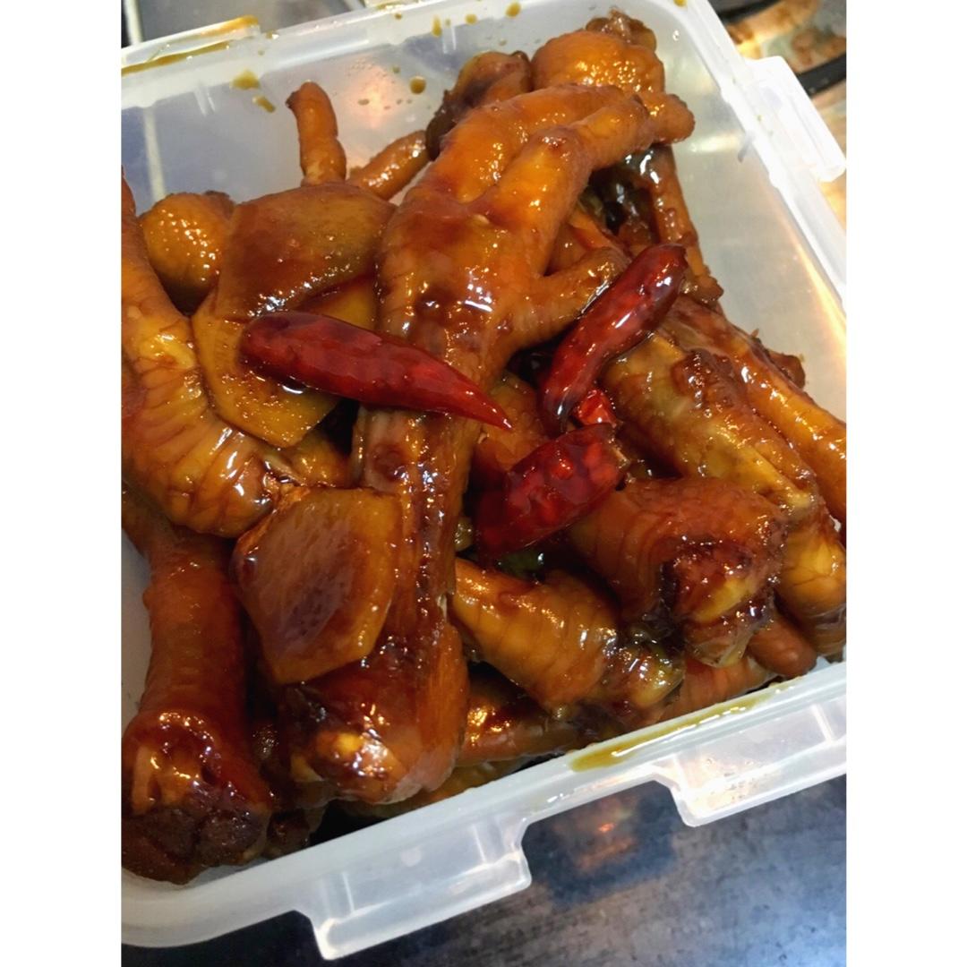秘制红烧鸡爪