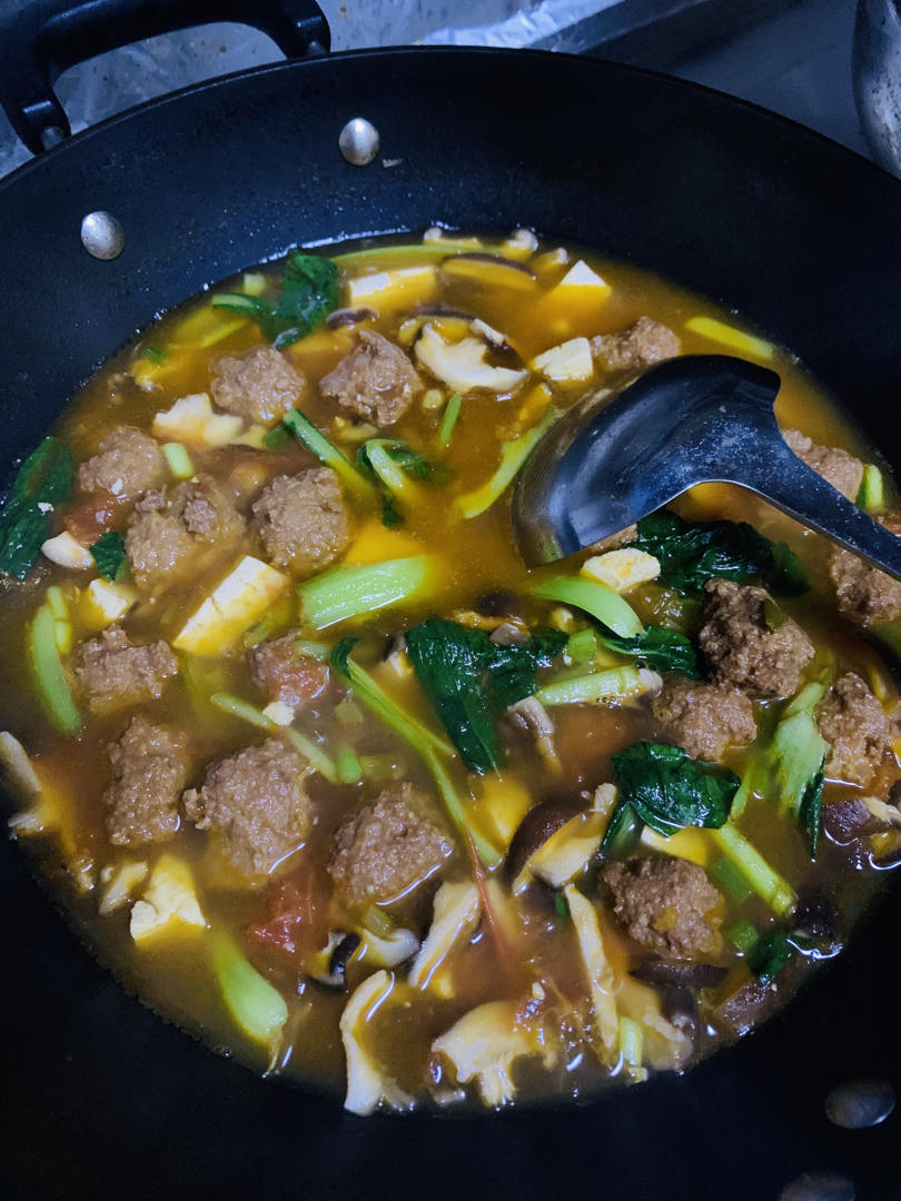 番茄肉丸子汤
