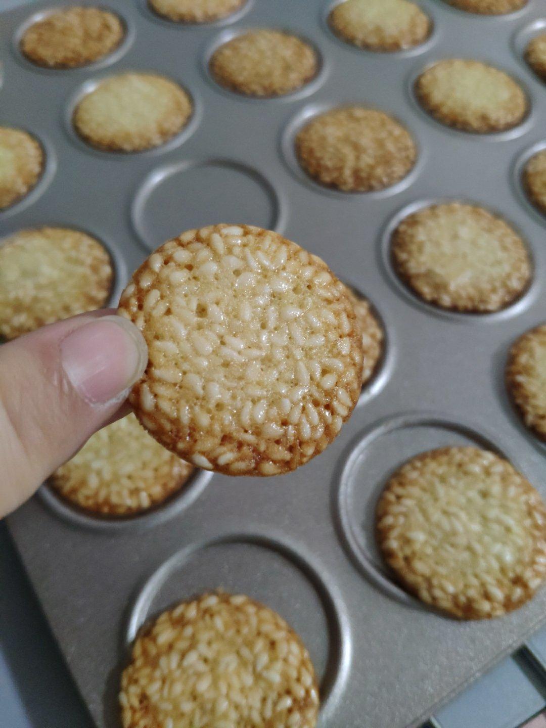 午后茶点——芝麻薄饼