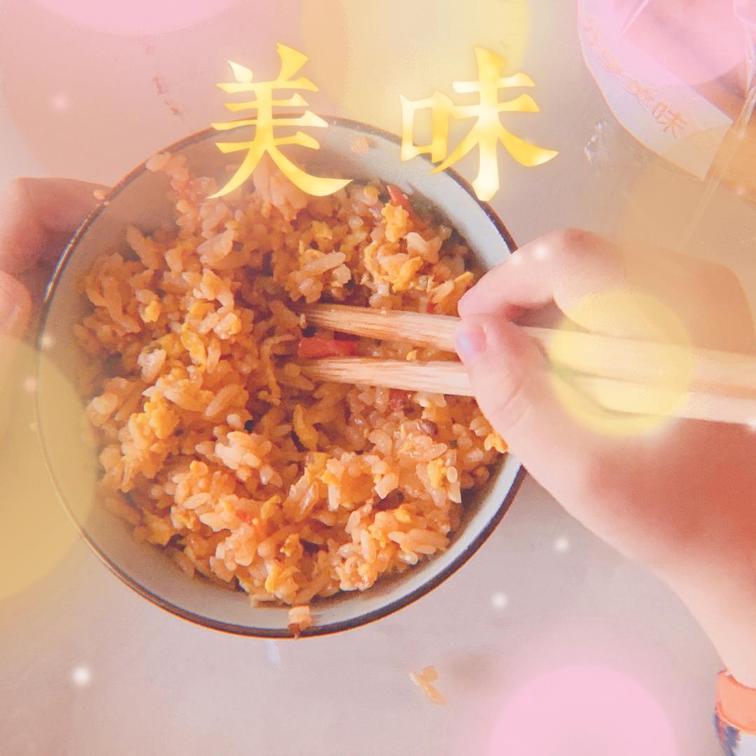 番茄鸡蛋炒饭