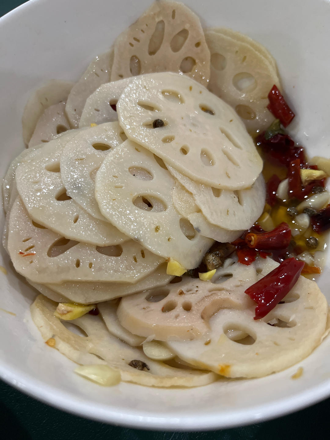 家常凉菜--炝拌藕片