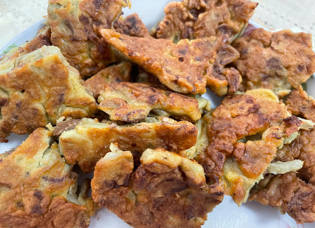 减脂餐---茄子鸡蛋饼，被惊艳到了！！