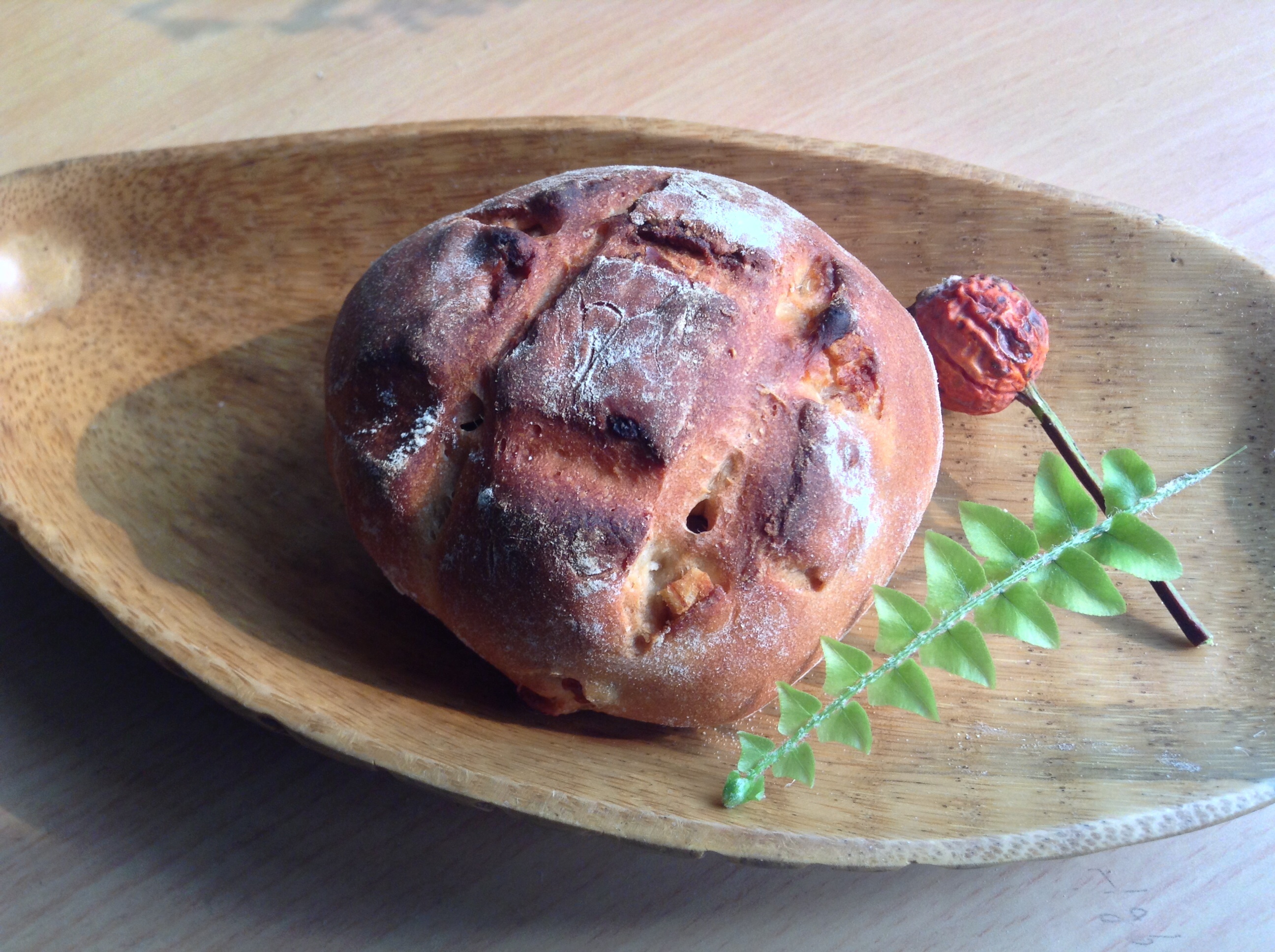 法式栗子乡村面包