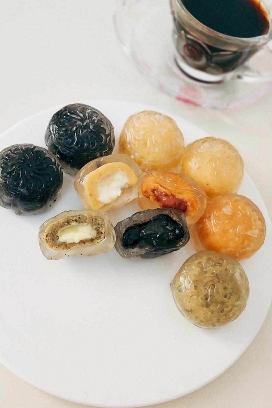 水晶月饼