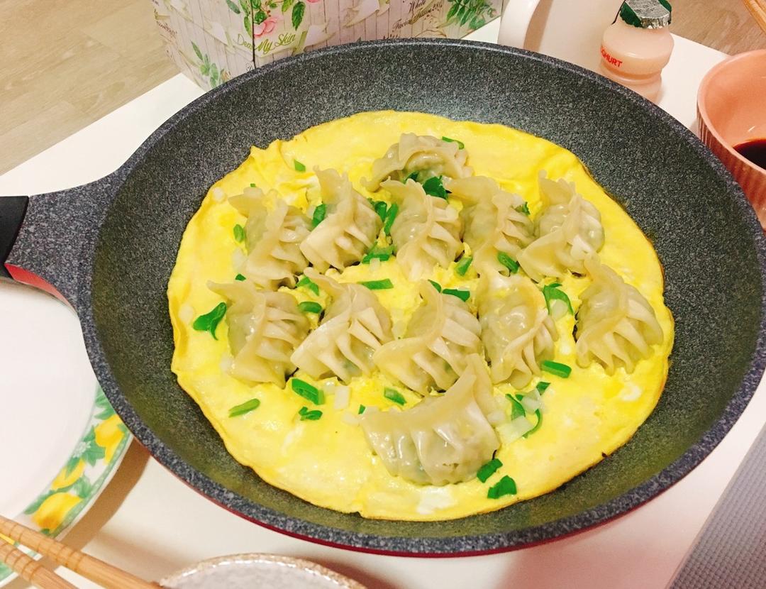 懒人快手抱蛋煎饺