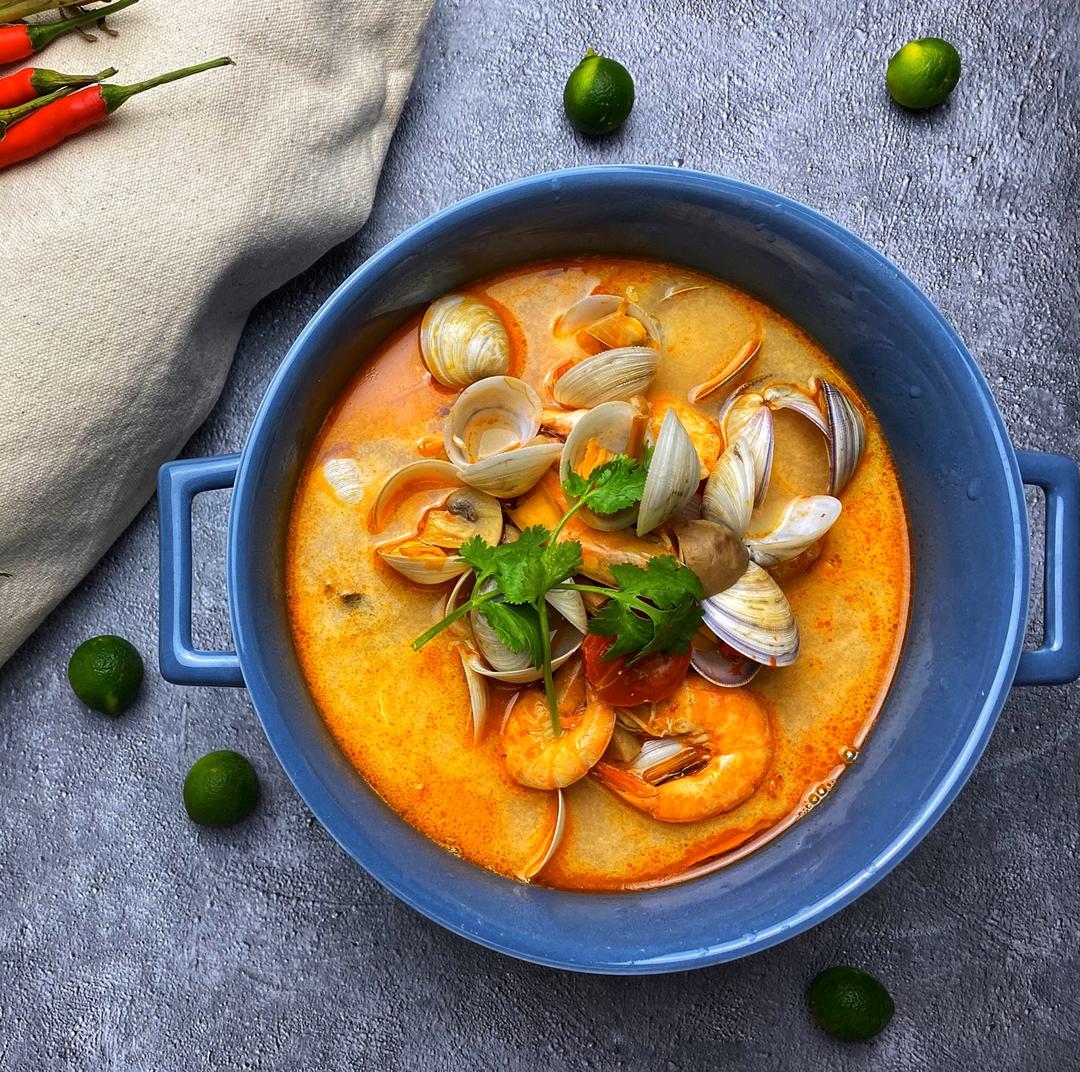 【电饭煲冬阴功汤】