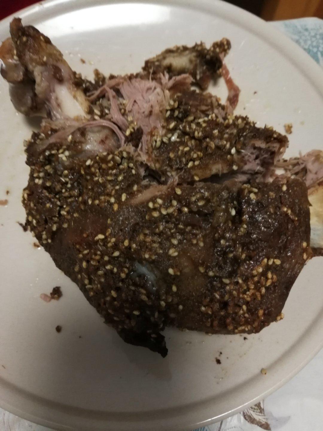 地道蒙餐：烤羊排(家用烤箱版)