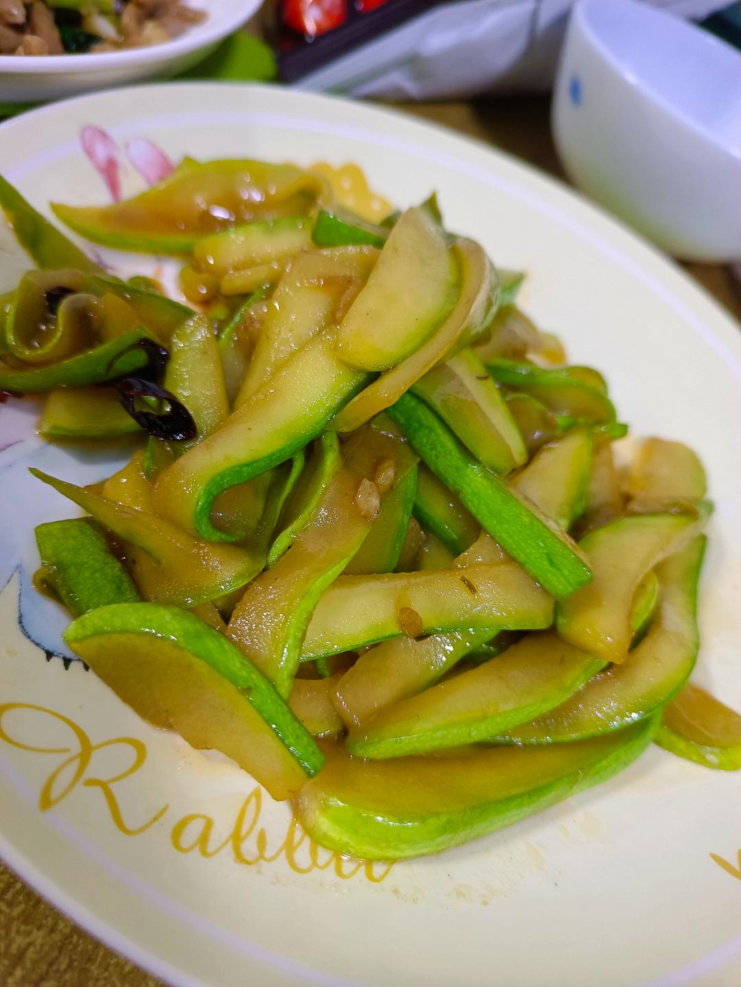 小炒西葫芦