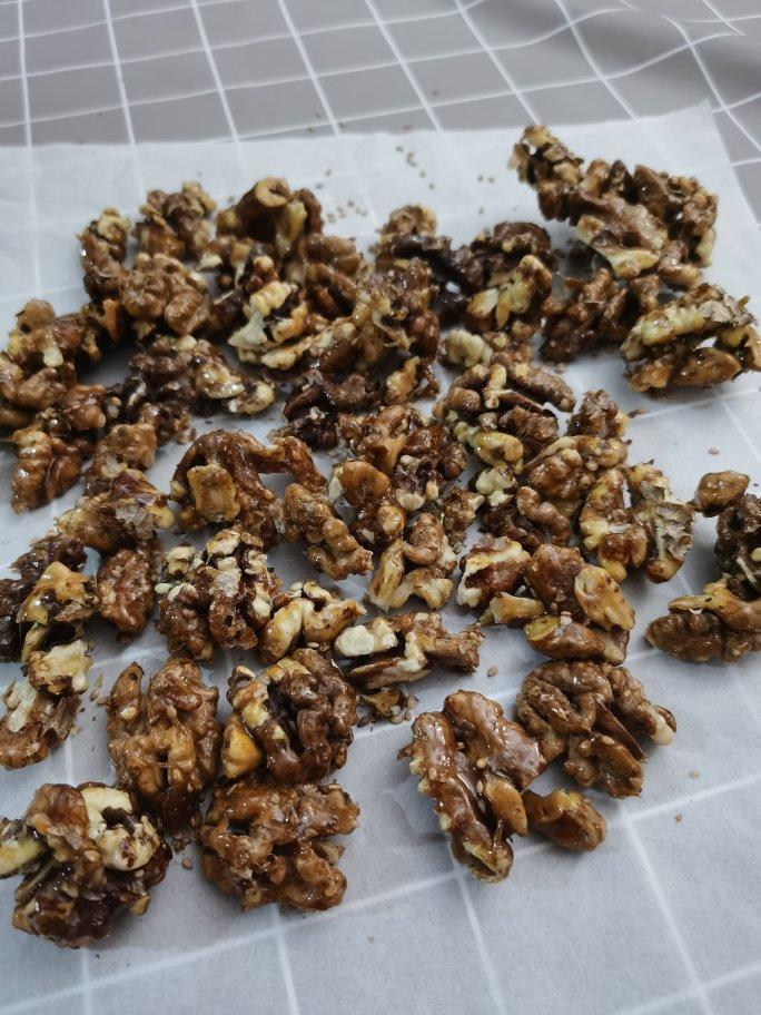 【琥珀核桃仁】冰糖无油不粘手