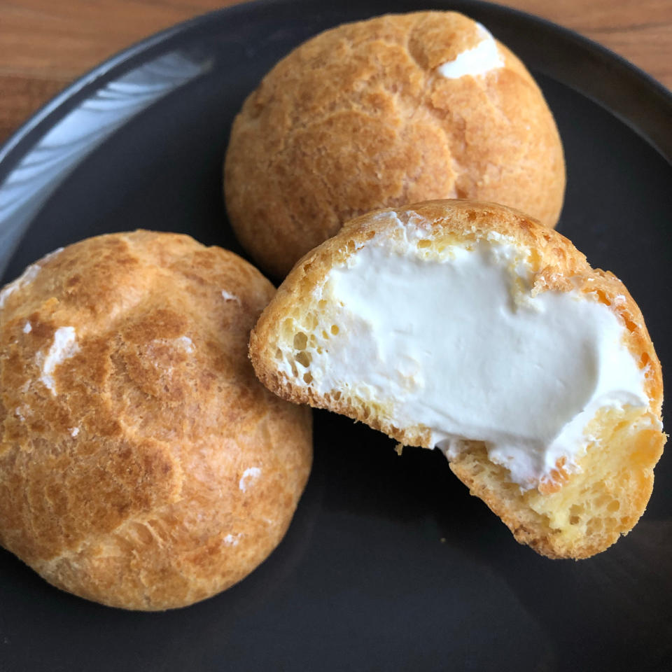 简单易成功的奶油小泡芙做法