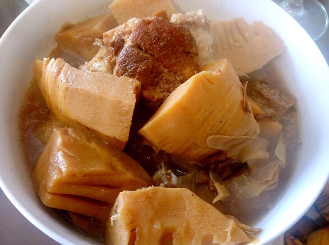 春笋焖腩肉