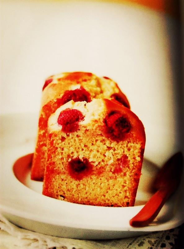 树莓磅蛋糕（纯素）的做法