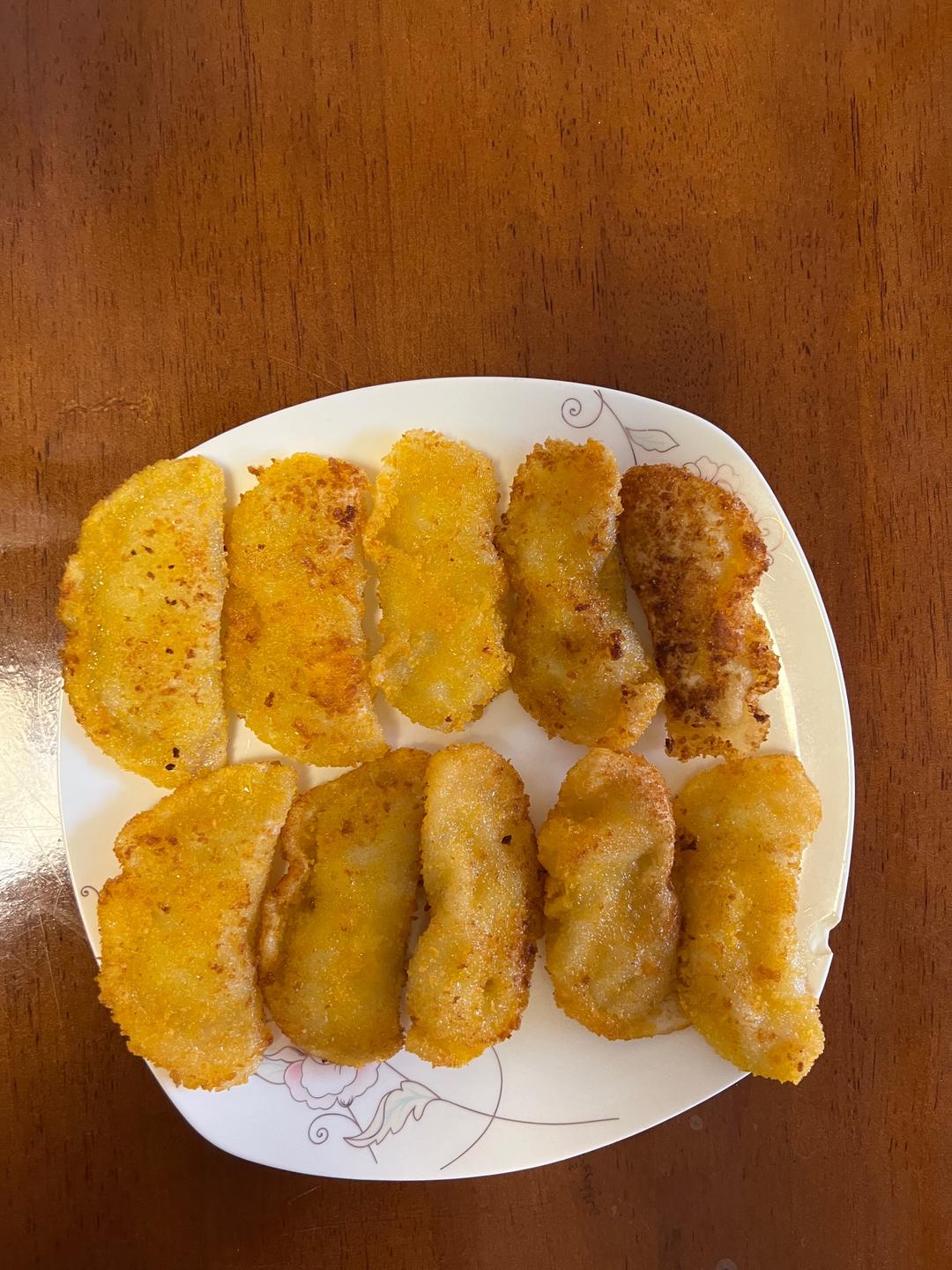 饺子皮香蕉派的做法