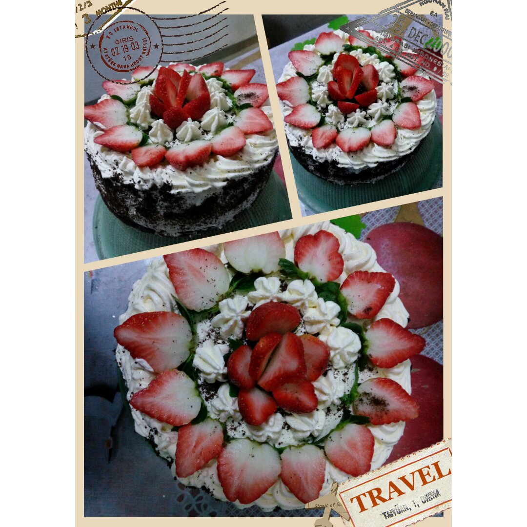 烤箱做蛋糕（戚风蛋糕的做法）