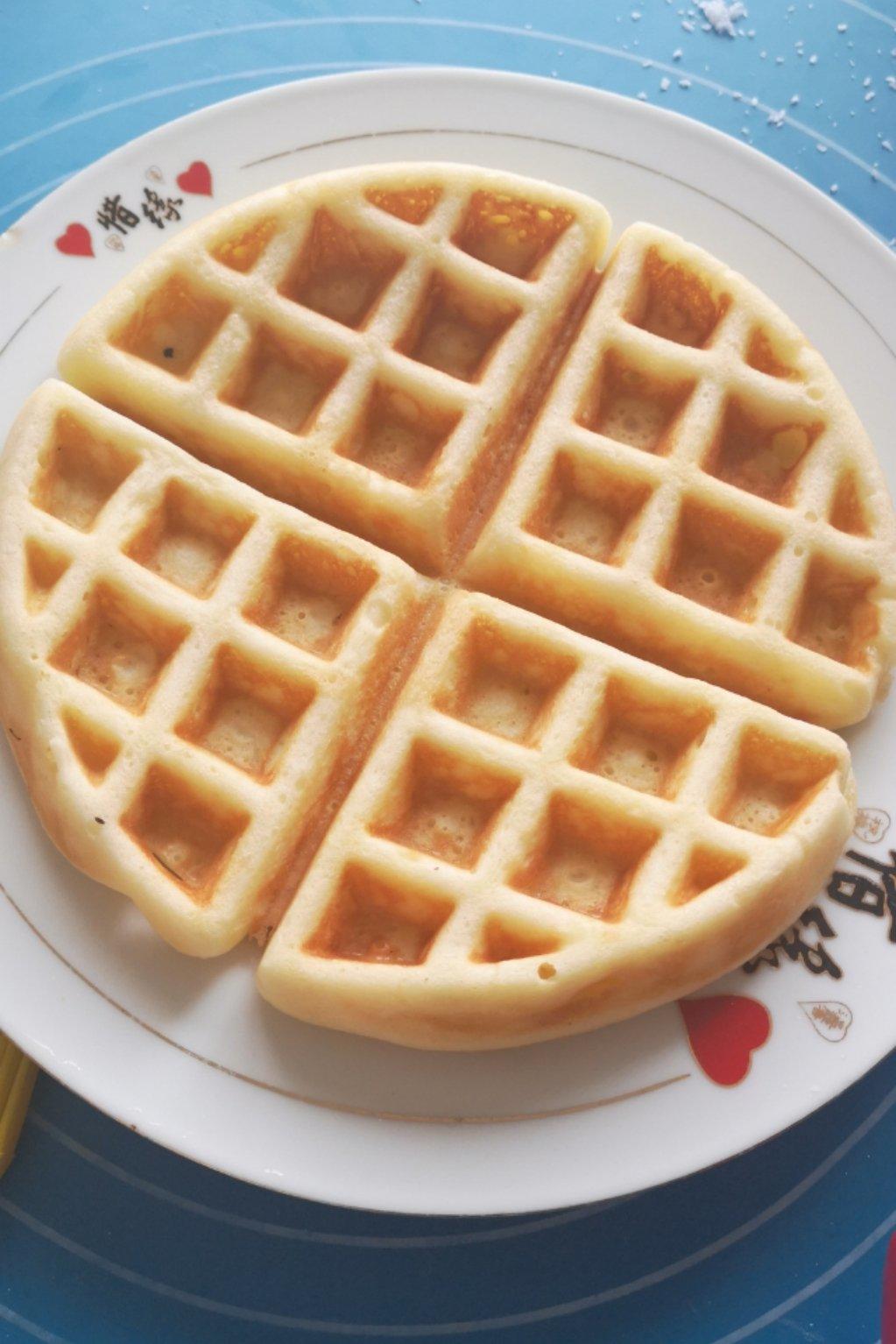 软萌华夫饼（酵母版）