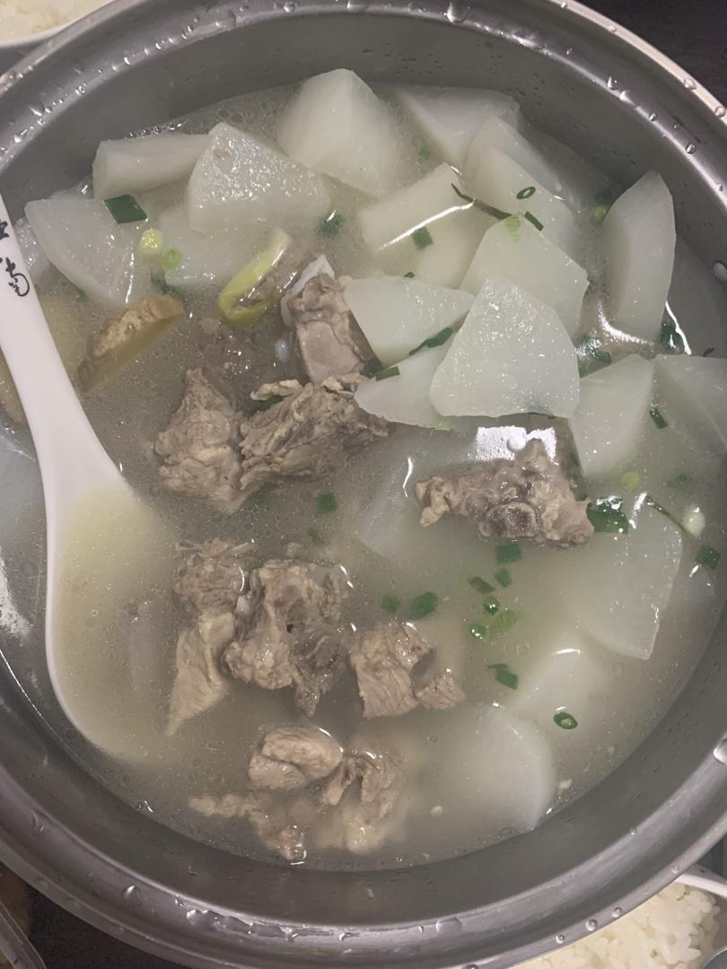 萝卜排骨汤