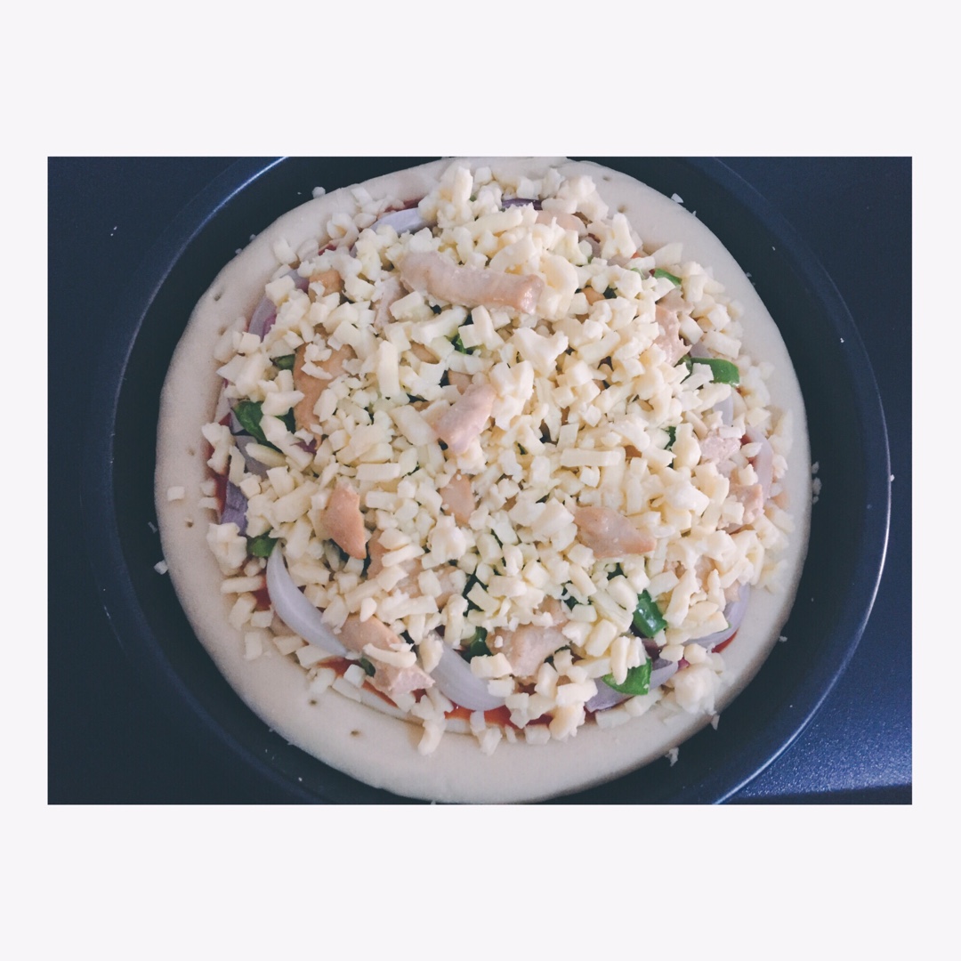 黑椒鸡肉比萨（君之配方）