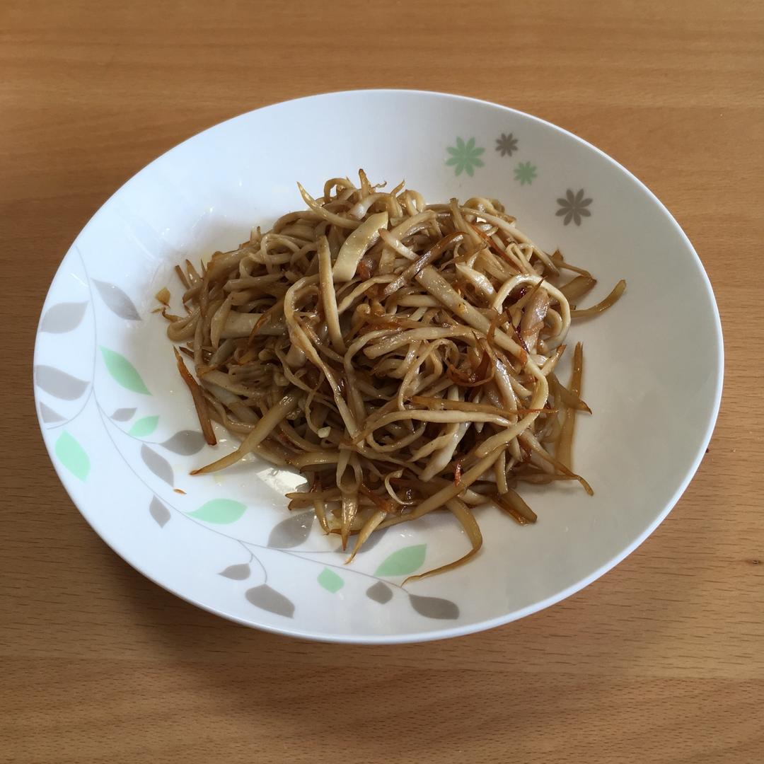 干煸手撕杏鲍菇