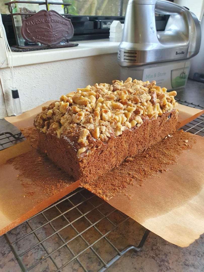 香蕉核桃磅蛋糕 Banana & Walnut Pound Cake