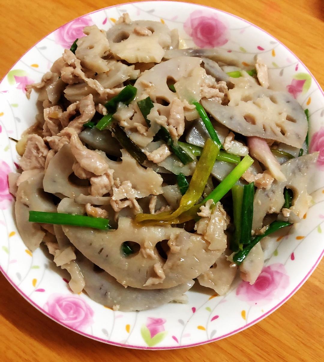 莲藕炒肉