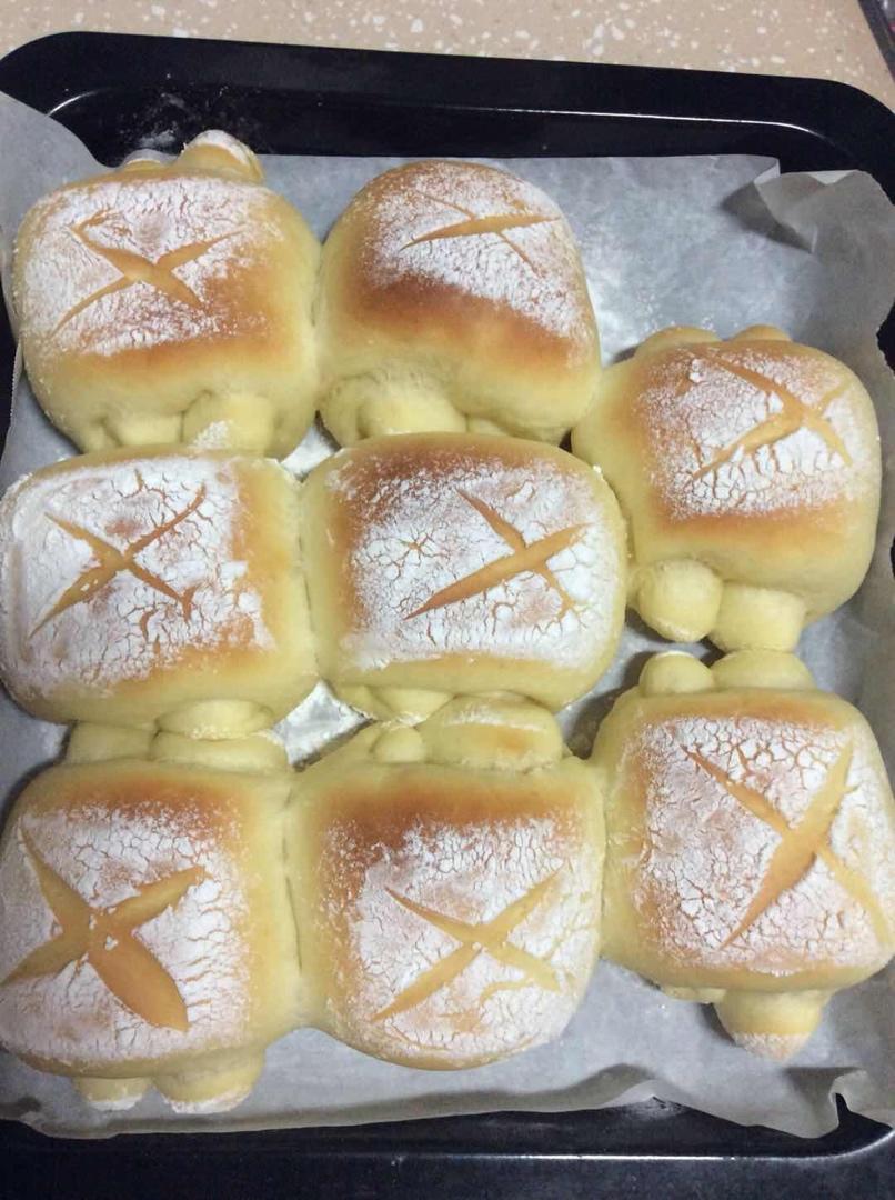 牛奶面包卷 北鼎烤箱食谱