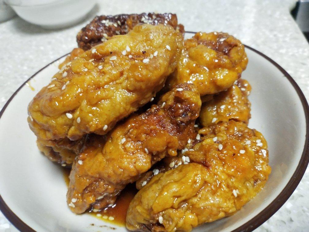 蜂蜜黄油炸鸡翅
