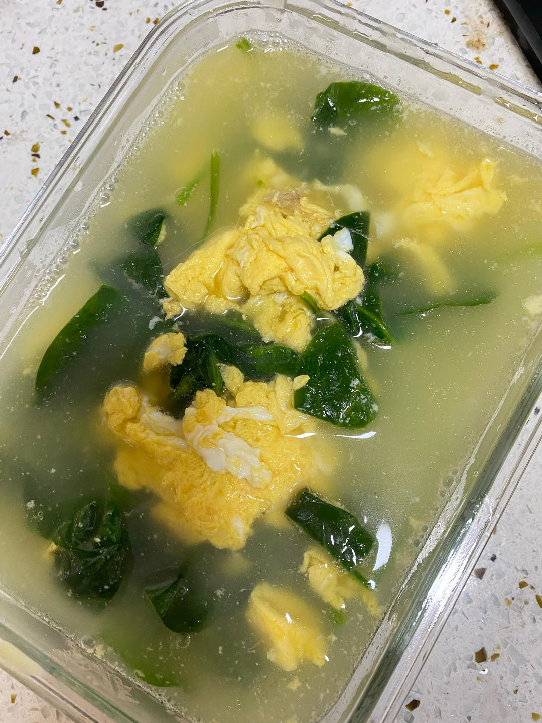 黄金菠菜鸡蛋汤🍲
