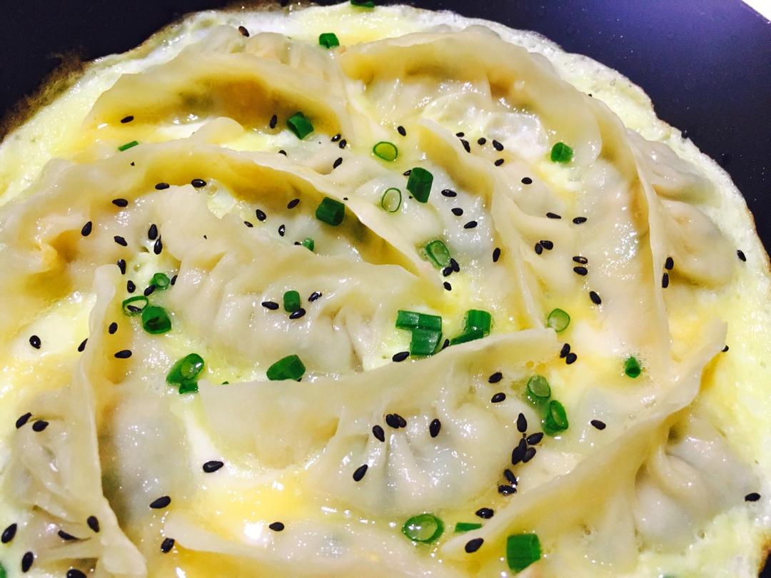懒人快手抱蛋煎饺
