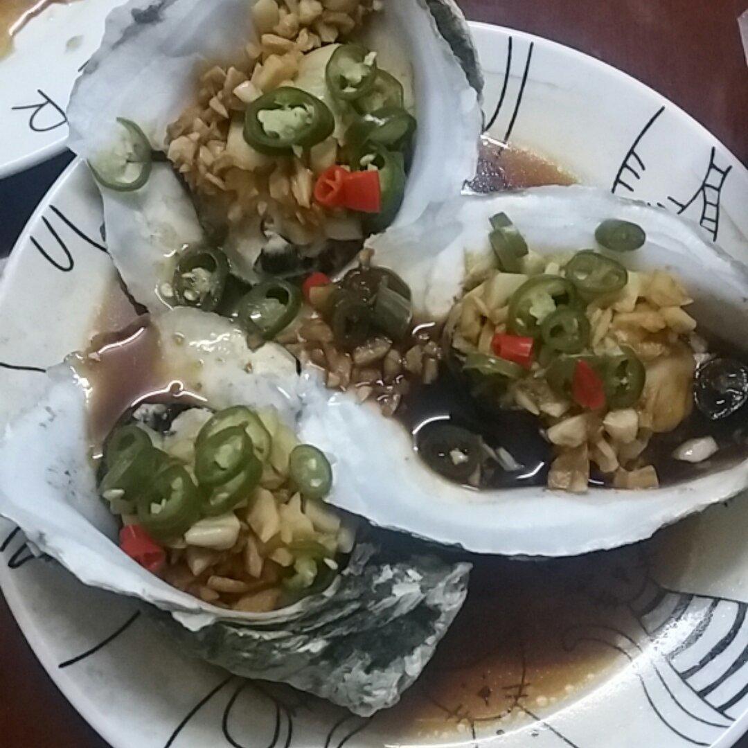 手机用户2273uanb做的微波炉烤生蚝